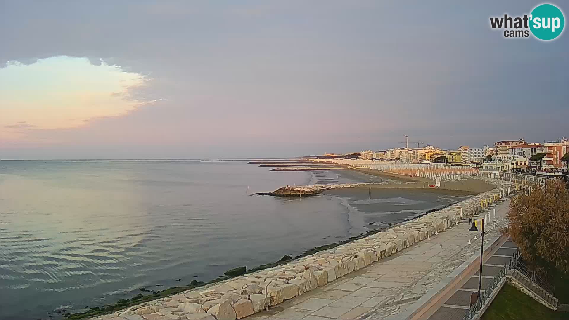Webcam Caorle Ponente – View from Marinai di Caorle