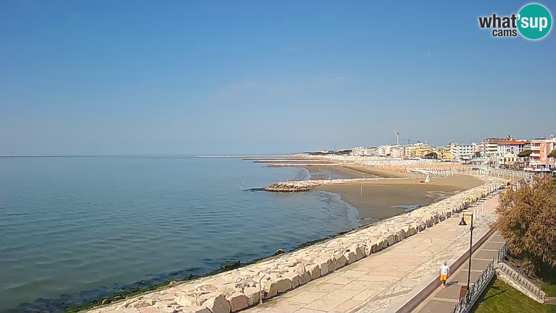 Webcam Caorle Ponente – View from Marinai di Caorle