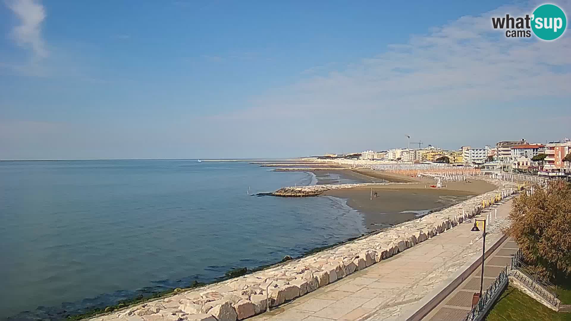 Webcam Caorle Ponente – View from Marinai di Caorle
