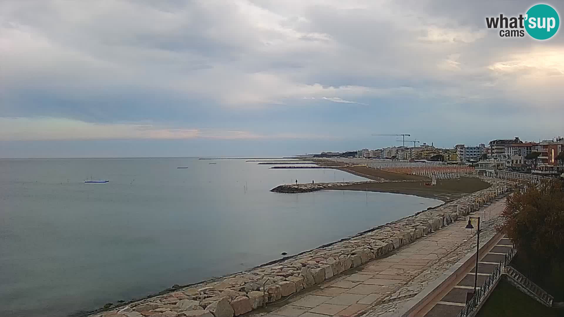 Webcam Caorle Ponente – Vista desde Marinai di Caorle