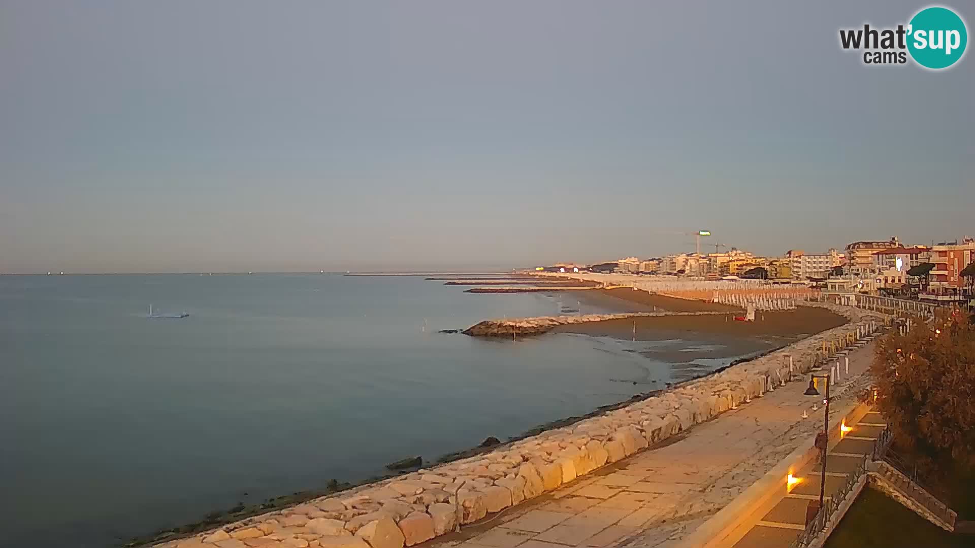 Webcam Caorle Ponente – View from Marinai di Caorle