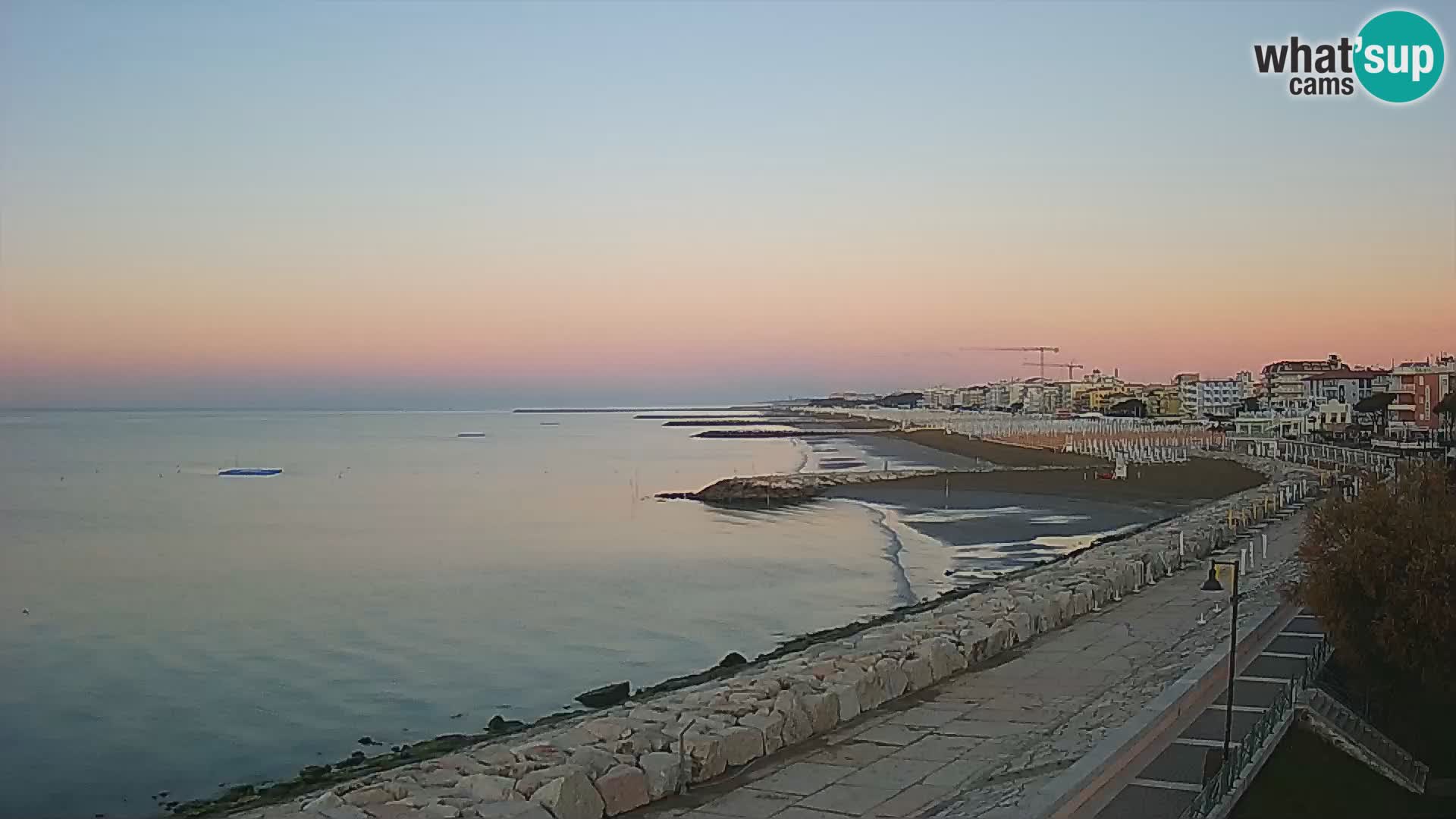 Webcam Caorle Ponente – View from Marinai di Caorle