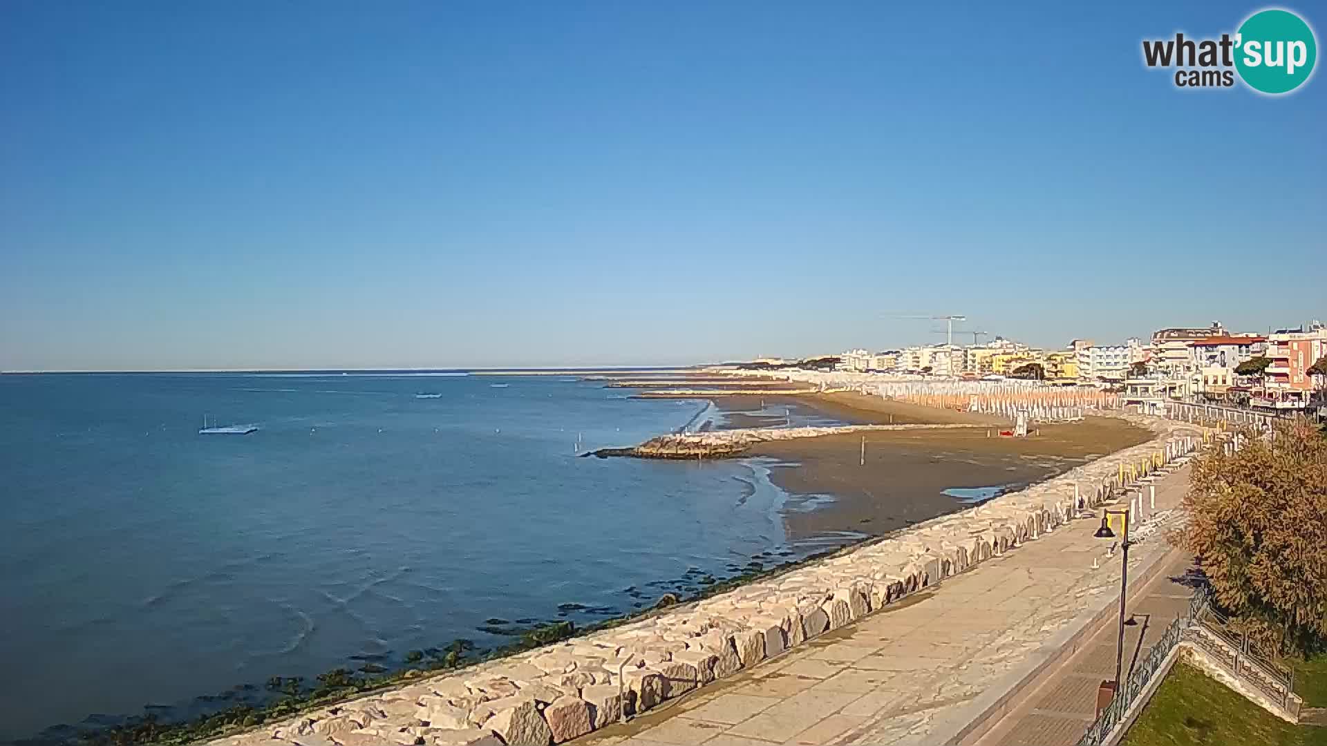 Webcam Caorle Ponente – panorama dall’ASS. Marinai di Caorle