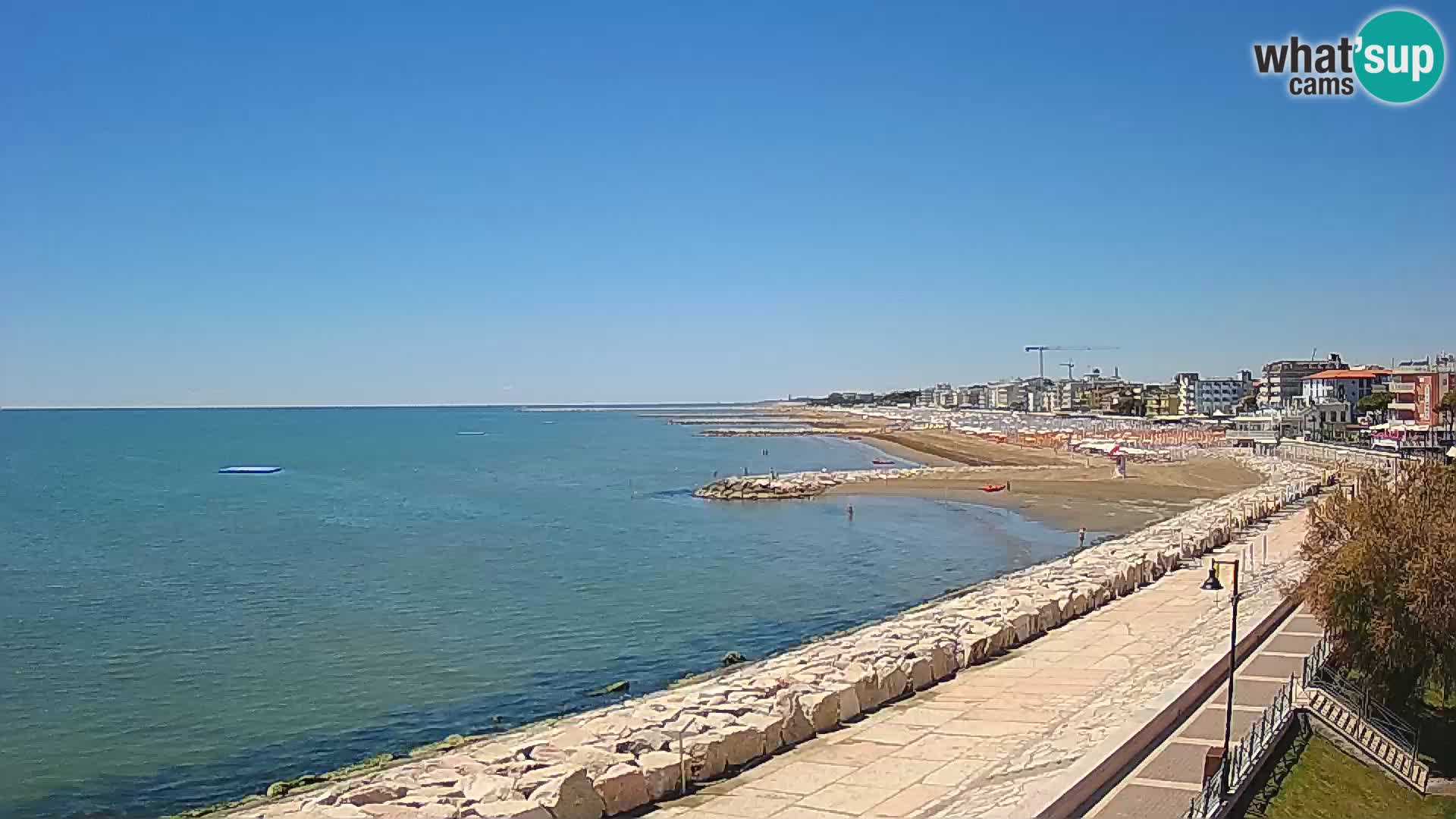 Web kamera Caorle Ponente – pogled sa “Marinai di Caorle”