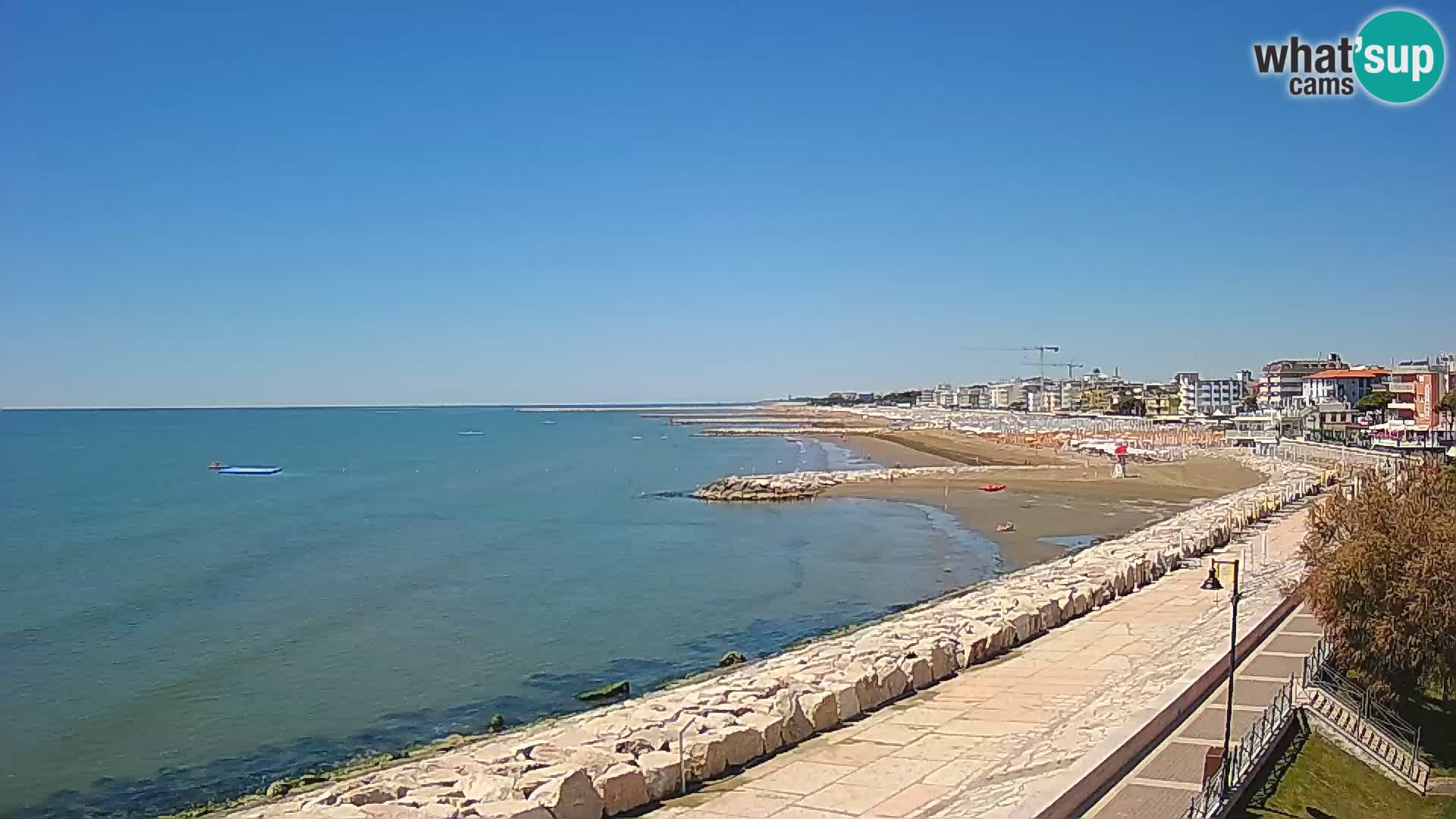 Webcam Caorle Ponente – panorama dall’ASS. Marinai di Caorle