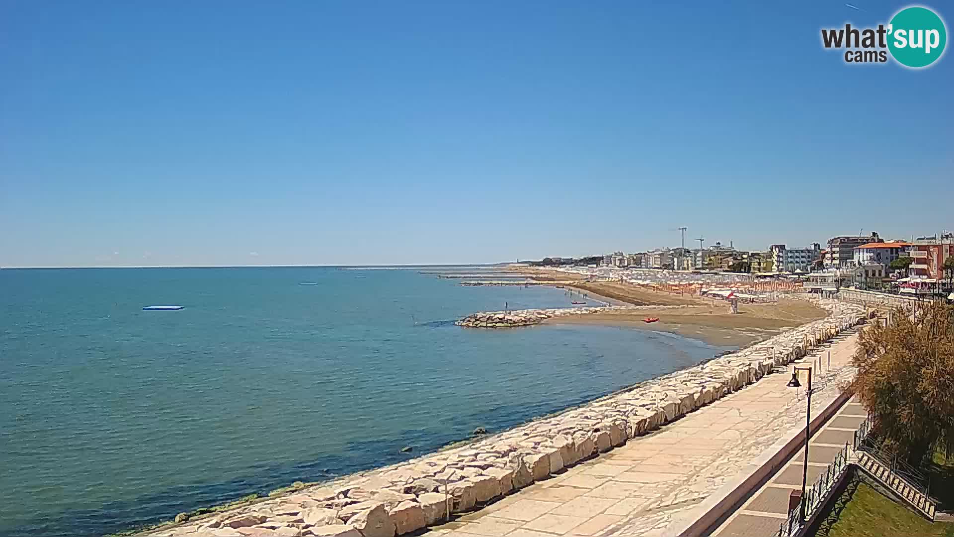Kamera Caorle Ponente – Pogled iz “Marinai di Caorle”