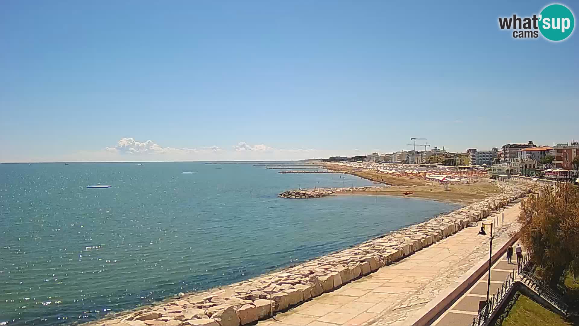 Webcam Caorle Ponente – panorama dall’ASS. Marinai di Caorle