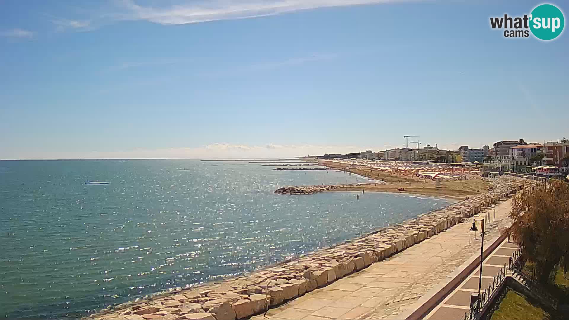 Webcam Caorle Ponente – Vista desde Marinai di Caorle