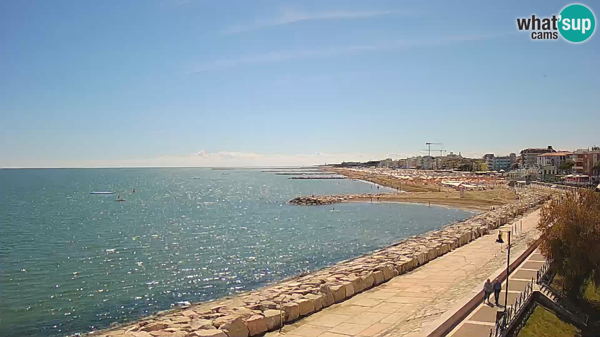 Kamera Caorle Ponente – Pogled iz “Marinai di Caorle”