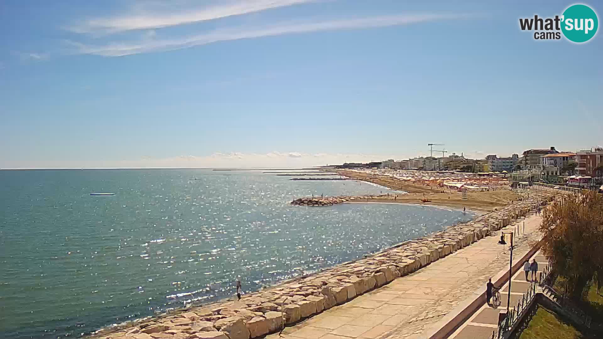 Webcam Caorle Ponente – panorama dall’ASS. Marinai di Caorle
