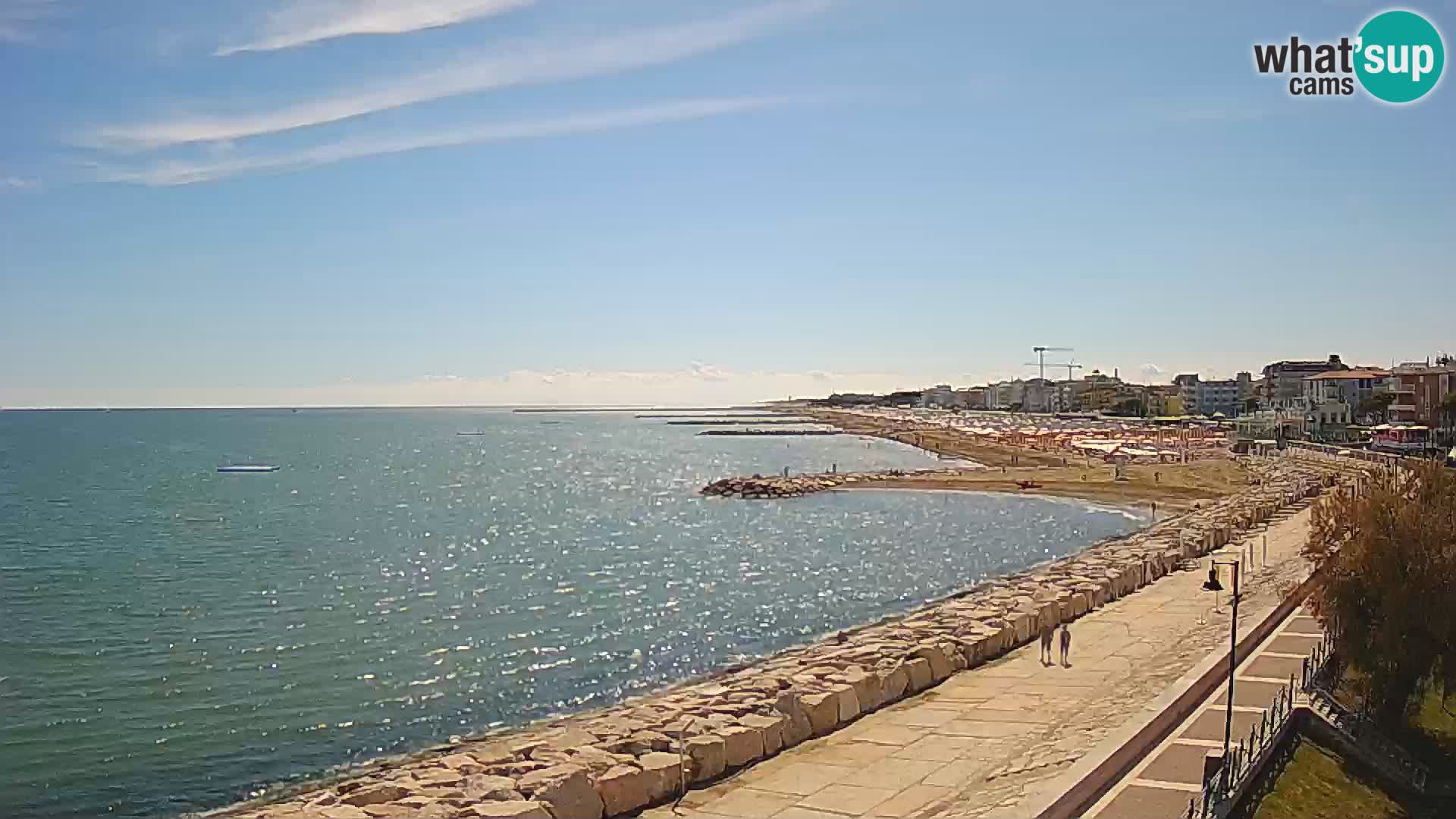 Webcam Caorle Ponente – View from Marinai di Caorle