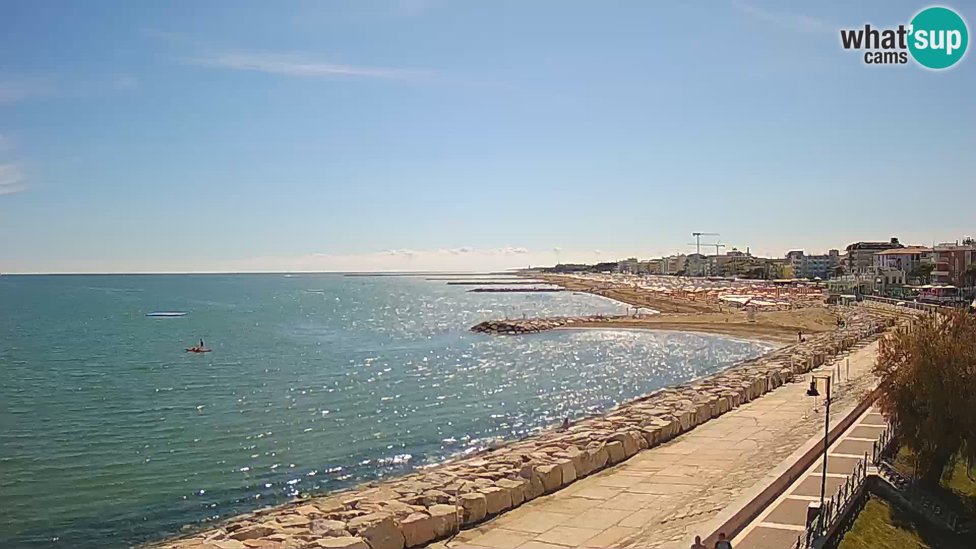 Webcam Caorle Ponente – panorama dall’ASS. Marinai di Caorle