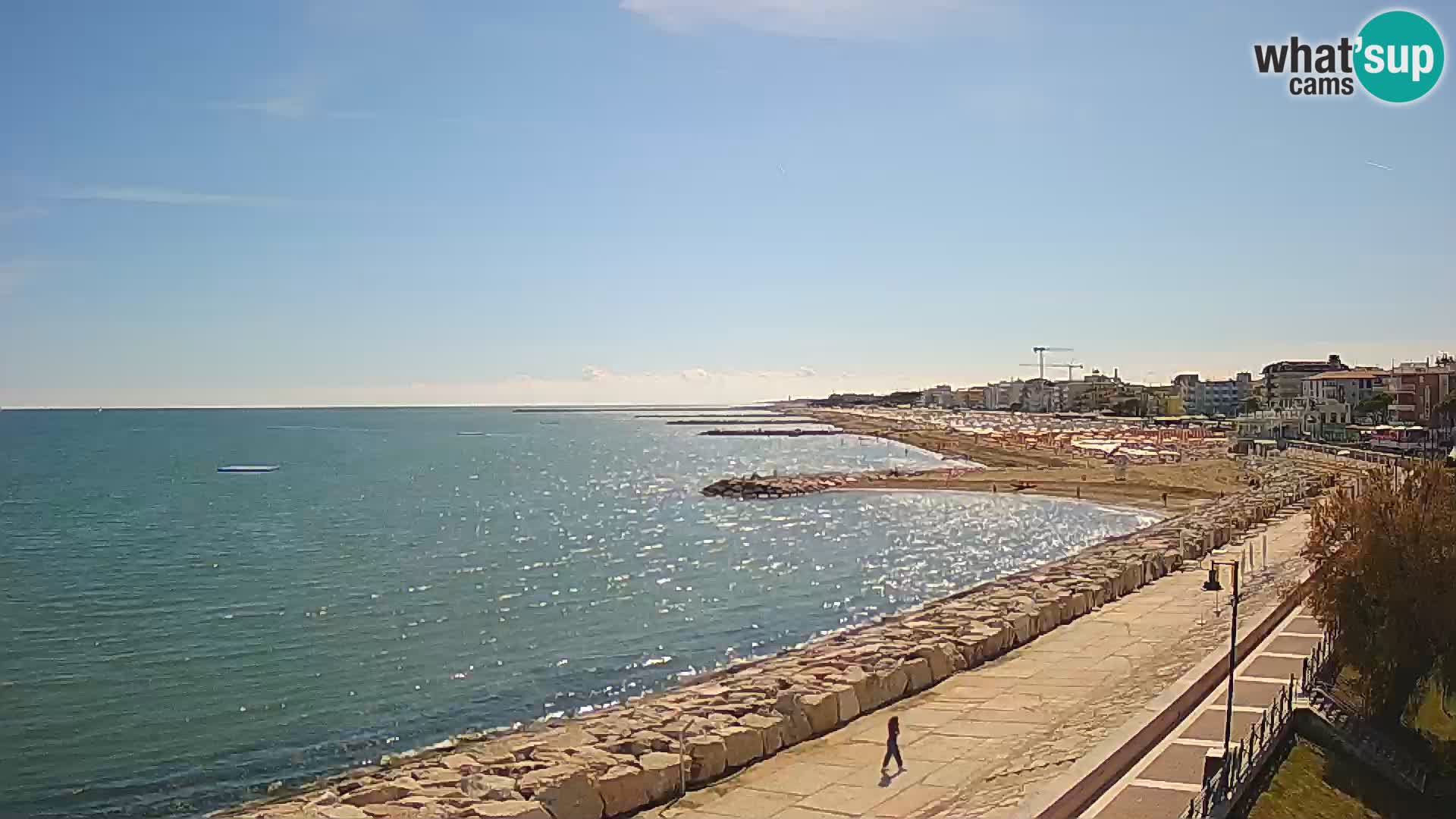 Webcam Caorle Ponente – Vista desde Marinai di Caorle