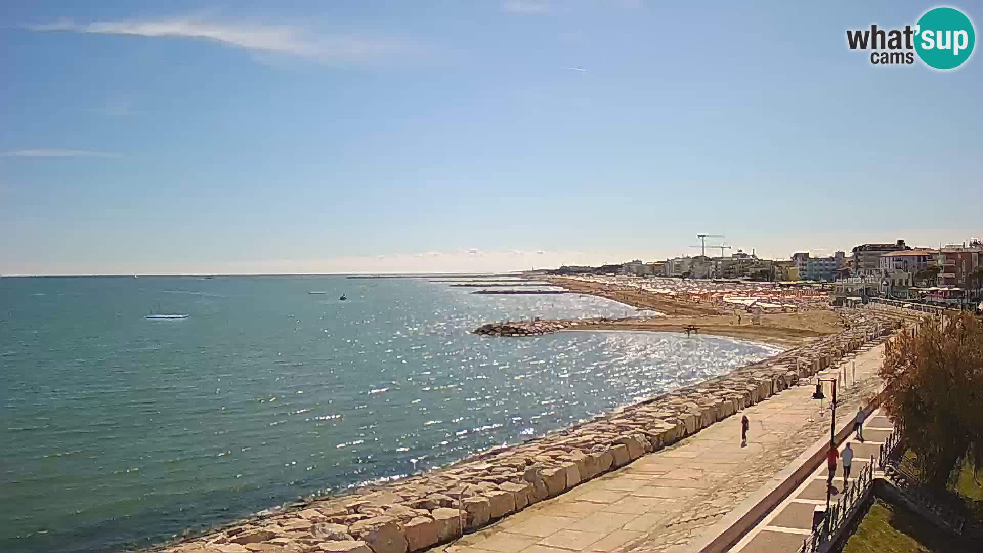 Kamera Caorle Ponente – Pogled iz “Marinai di Caorle”