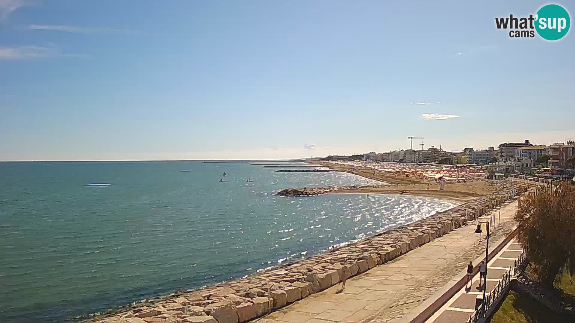 Webcam Caorle Ponente – panorama dall’ASS. Marinai di Caorle