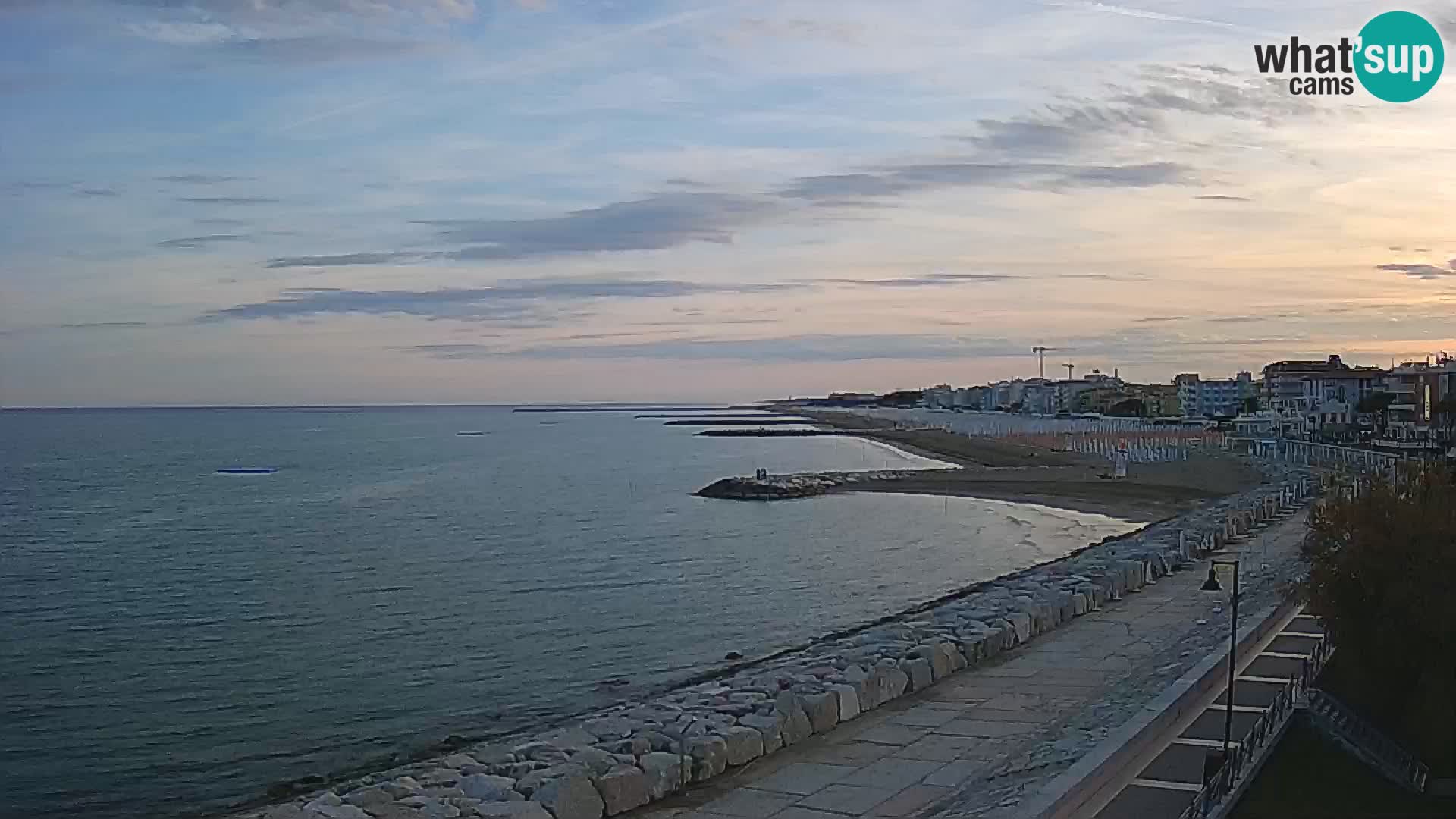 Kamera Caorle Ponente – Pogled iz “Marinai di Caorle”