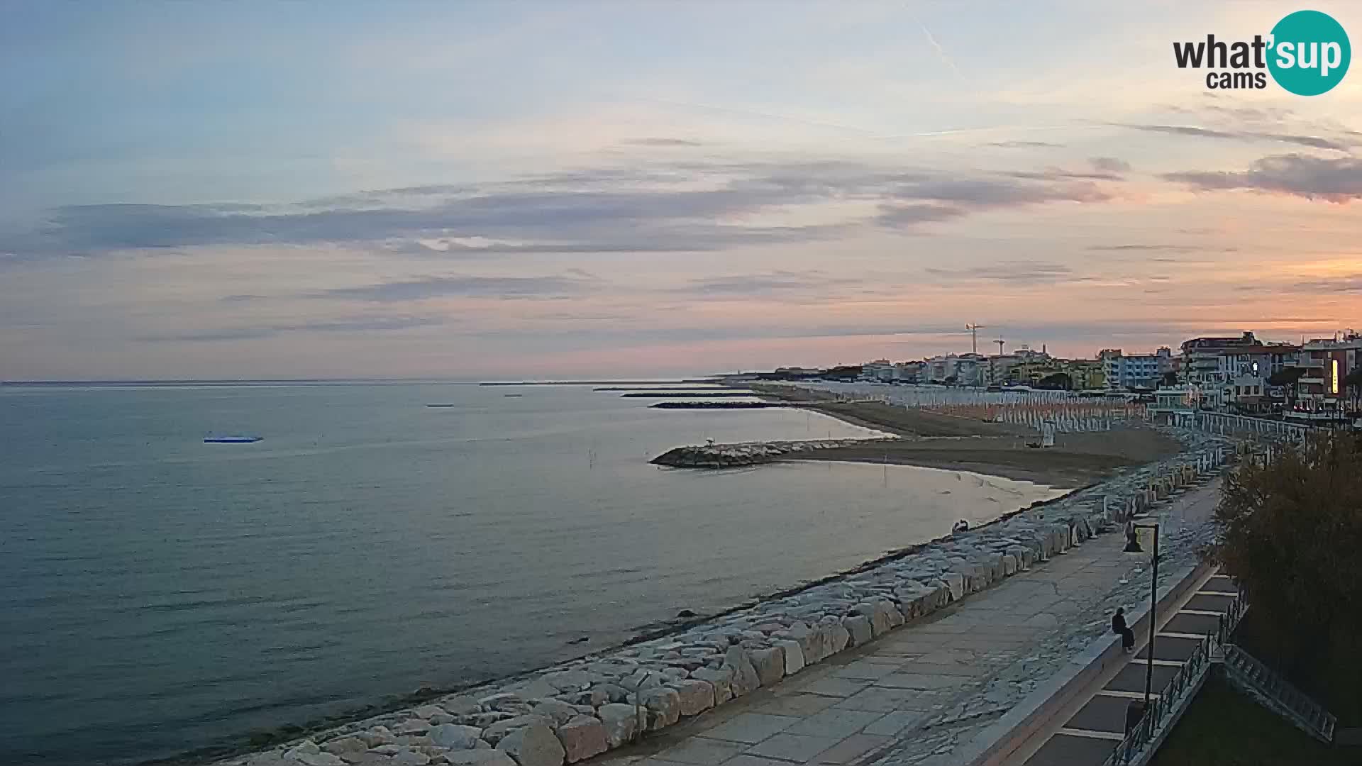 Webcam Caorle Ponente – View from Marinai di Caorle