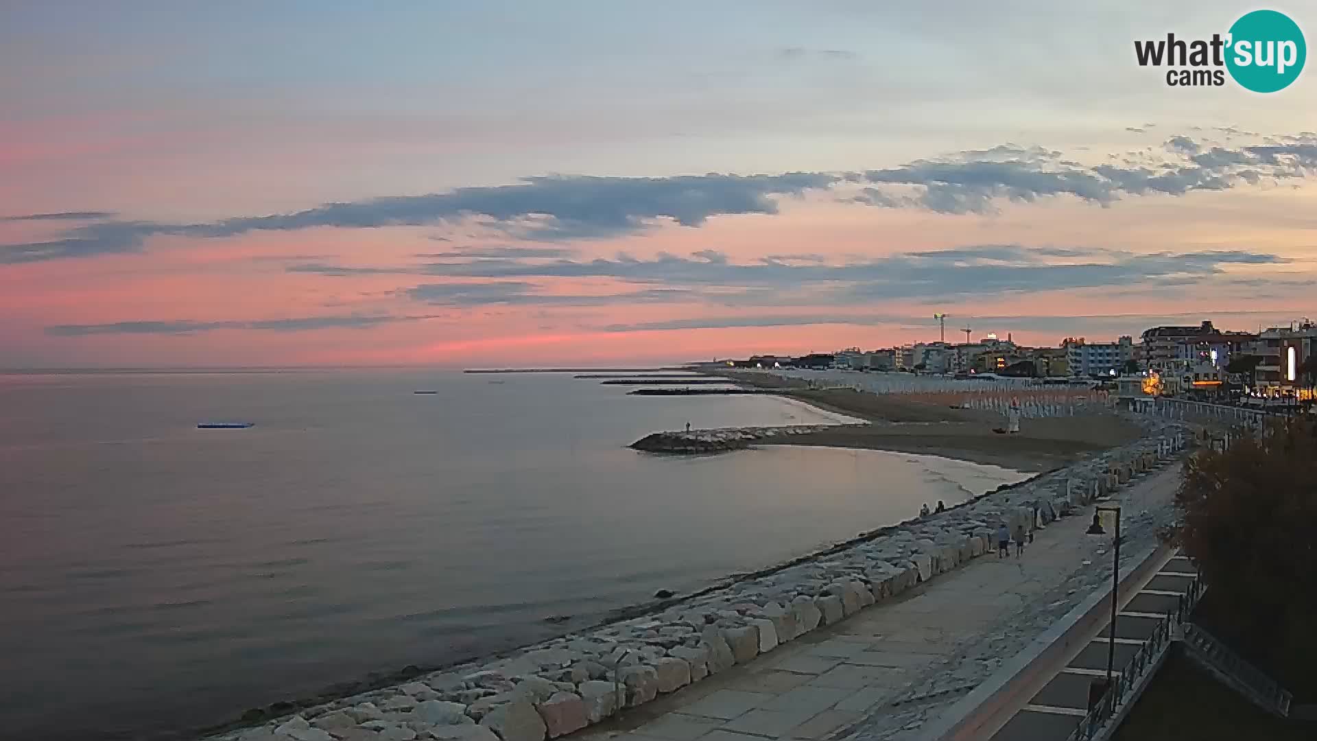 Kamera Caorle Ponente – Pogled iz “Marinai di Caorle”