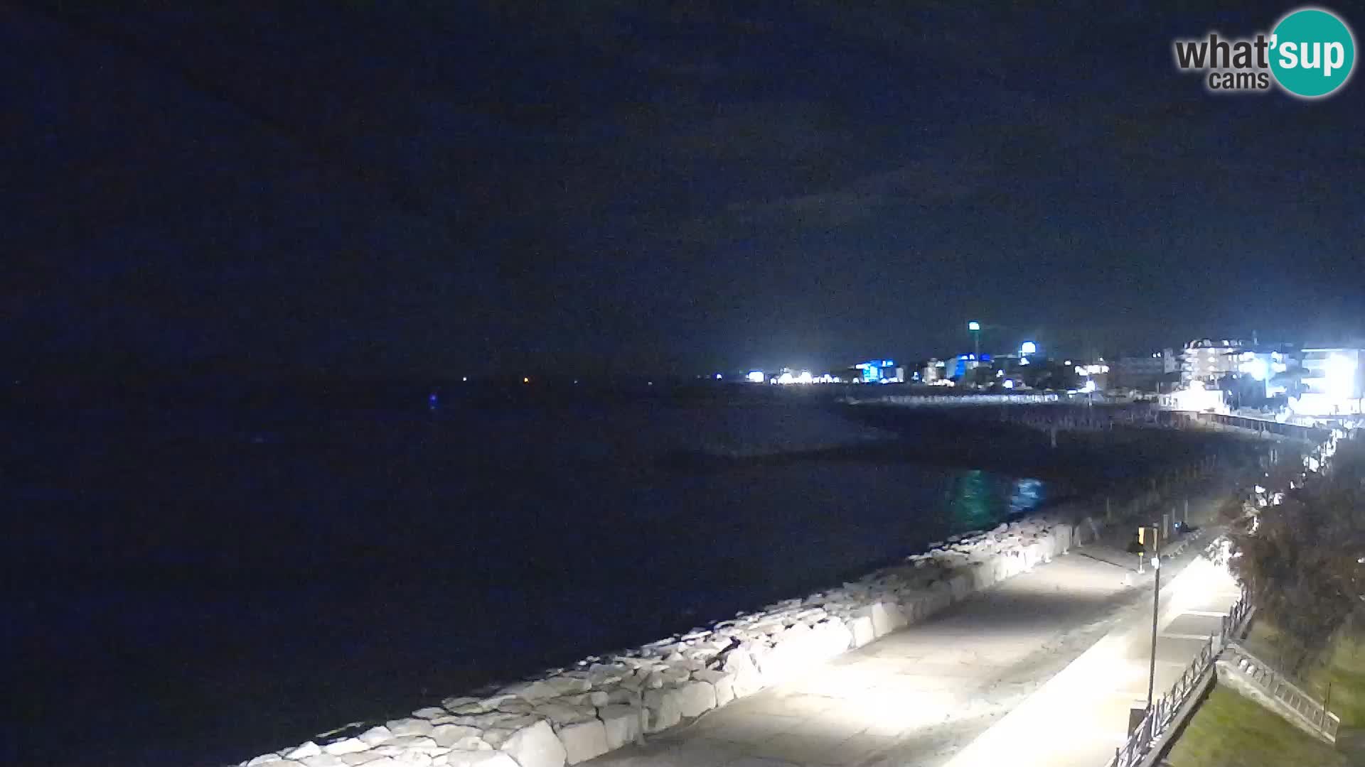 Webcam Caorle Ponente – Vue depuis les Marinai di Caorle