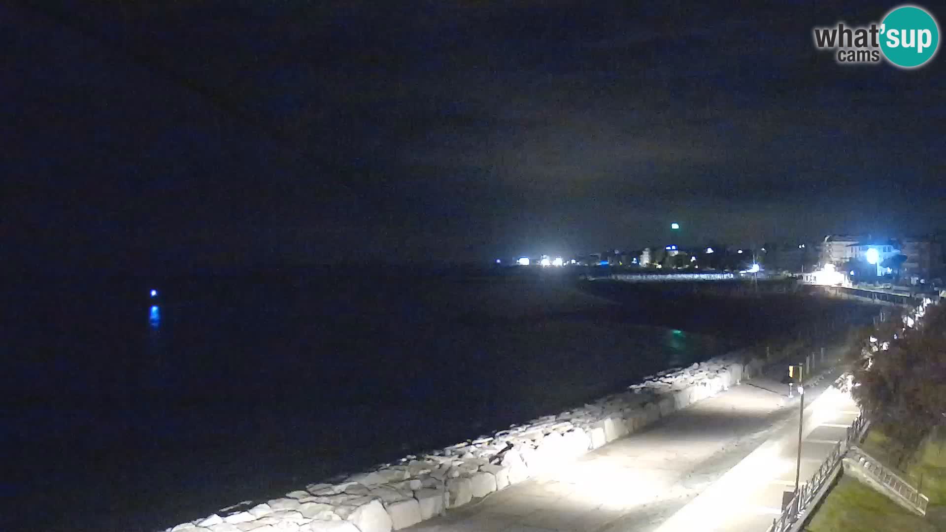 Webcam Caorle Ponente – Blick von Marinai di Caorle