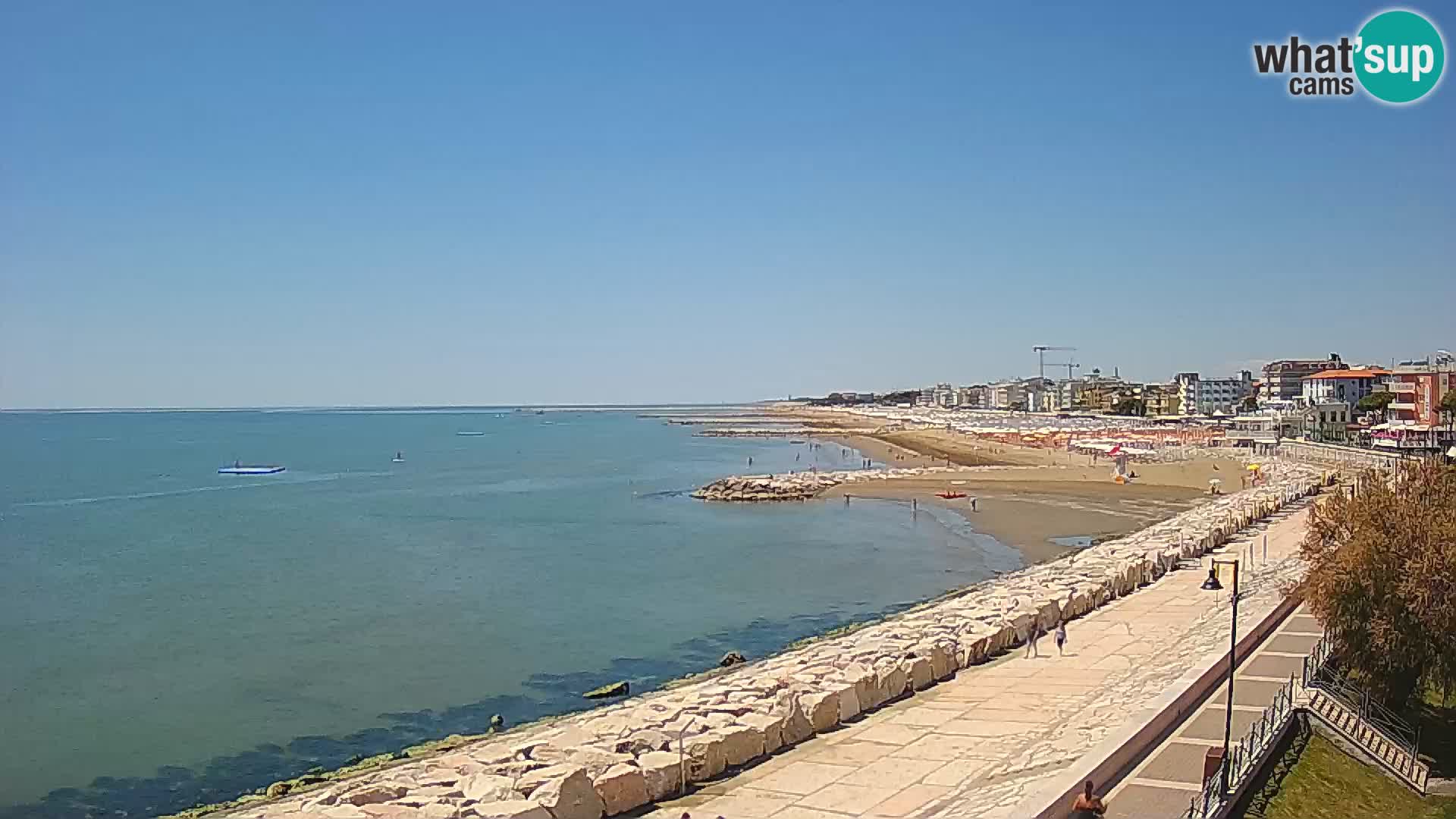 Web kamera Caorle Ponente – pogled sa “Marinai di Caorle”