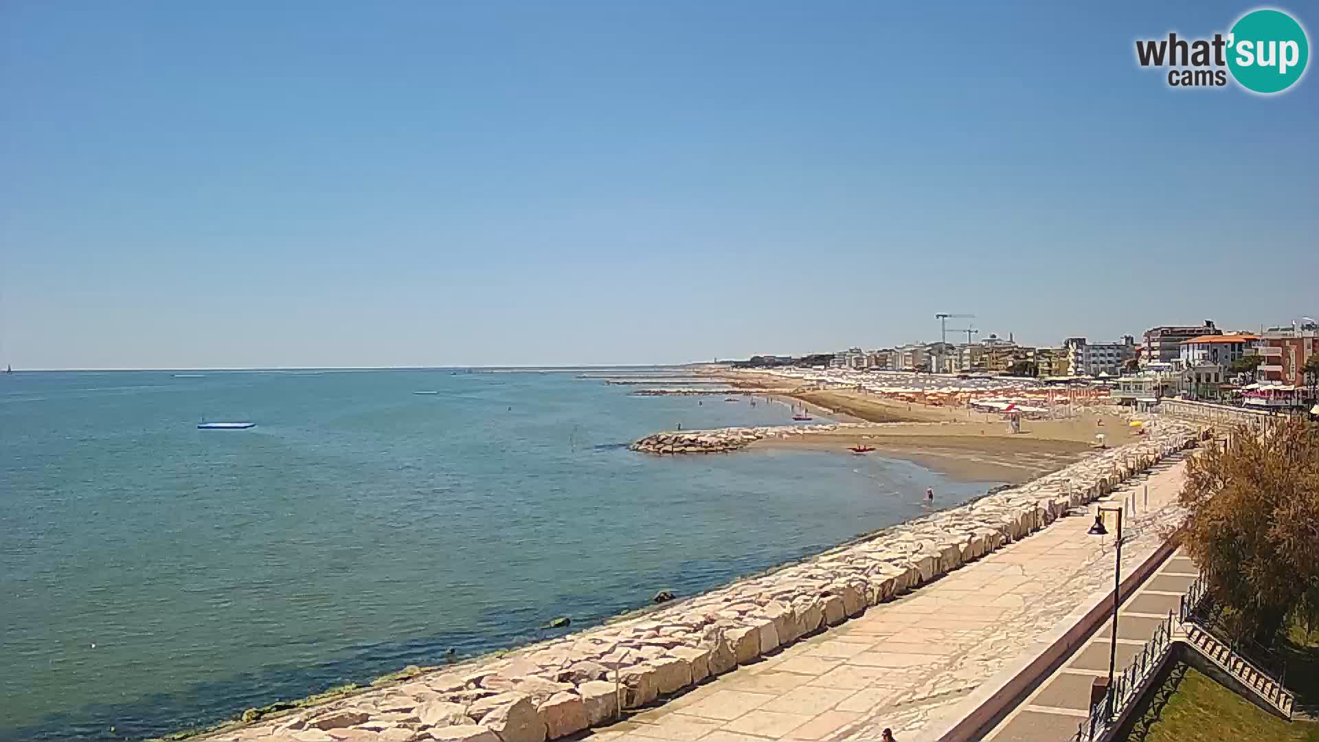 Web kamera Caorle Ponente – pogled sa “Marinai di Caorle”