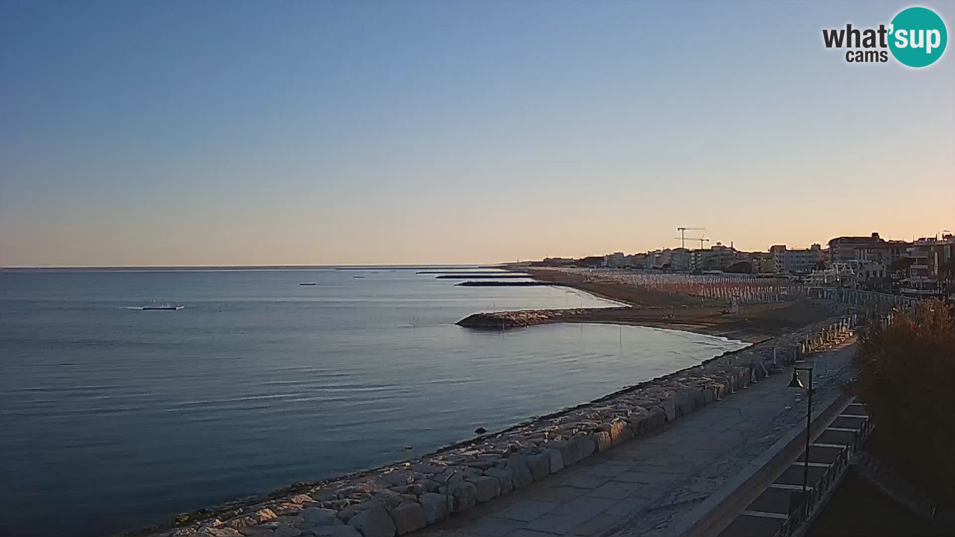 Webcam Caorle Ponente – panorama dall’ASS. Marinai di Caorle