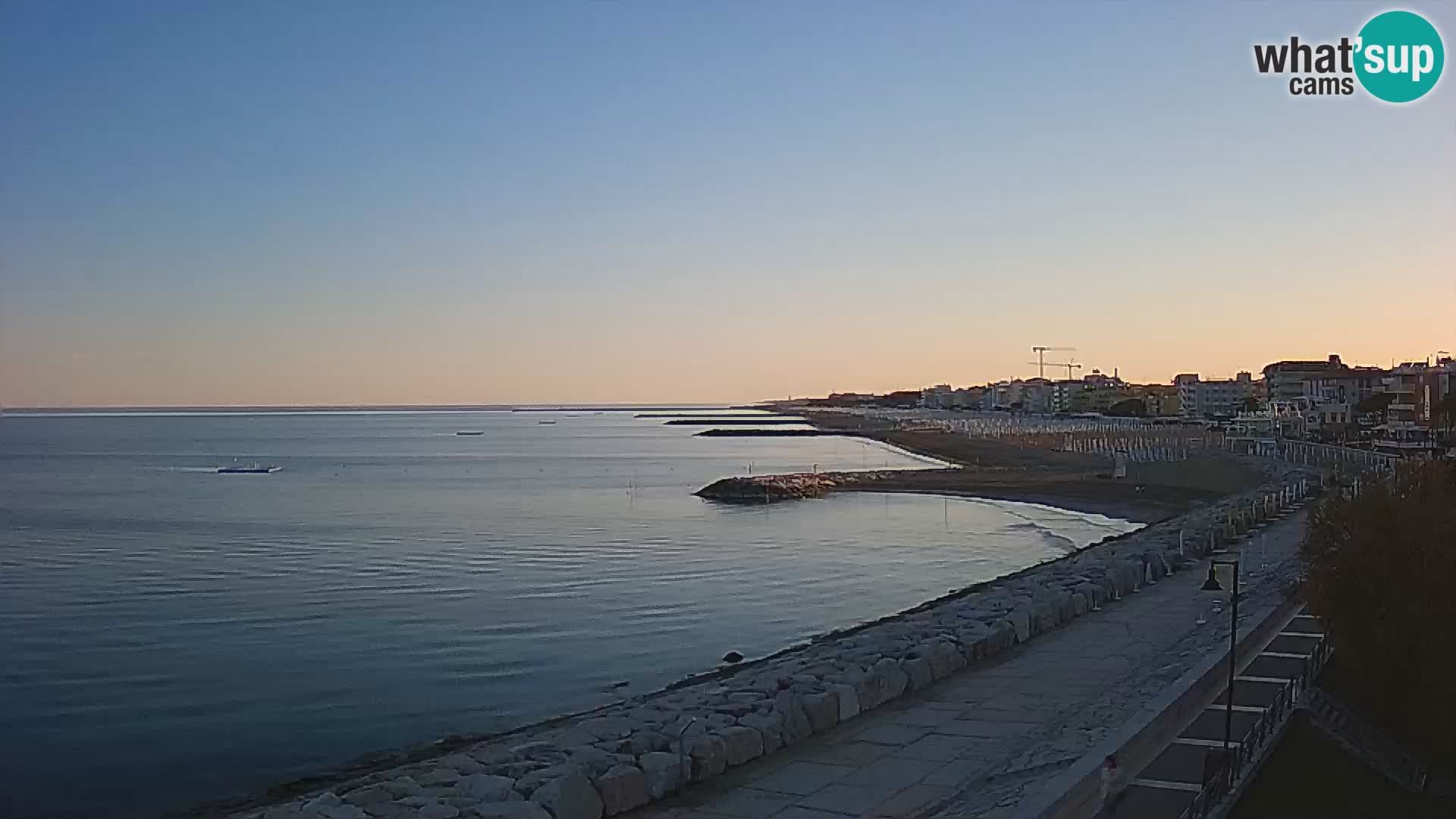Webcam Caorle Ponente – panorama dall’ASS. Marinai di Caorle
