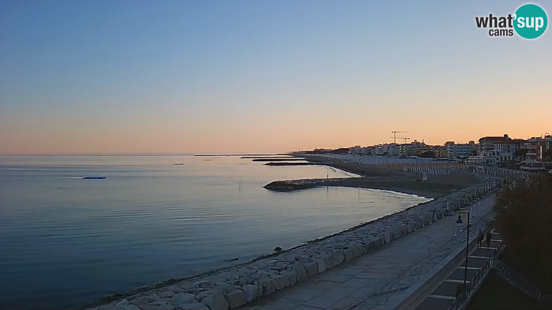 Webcam Caorle Ponente – View from Marinai di Caorle