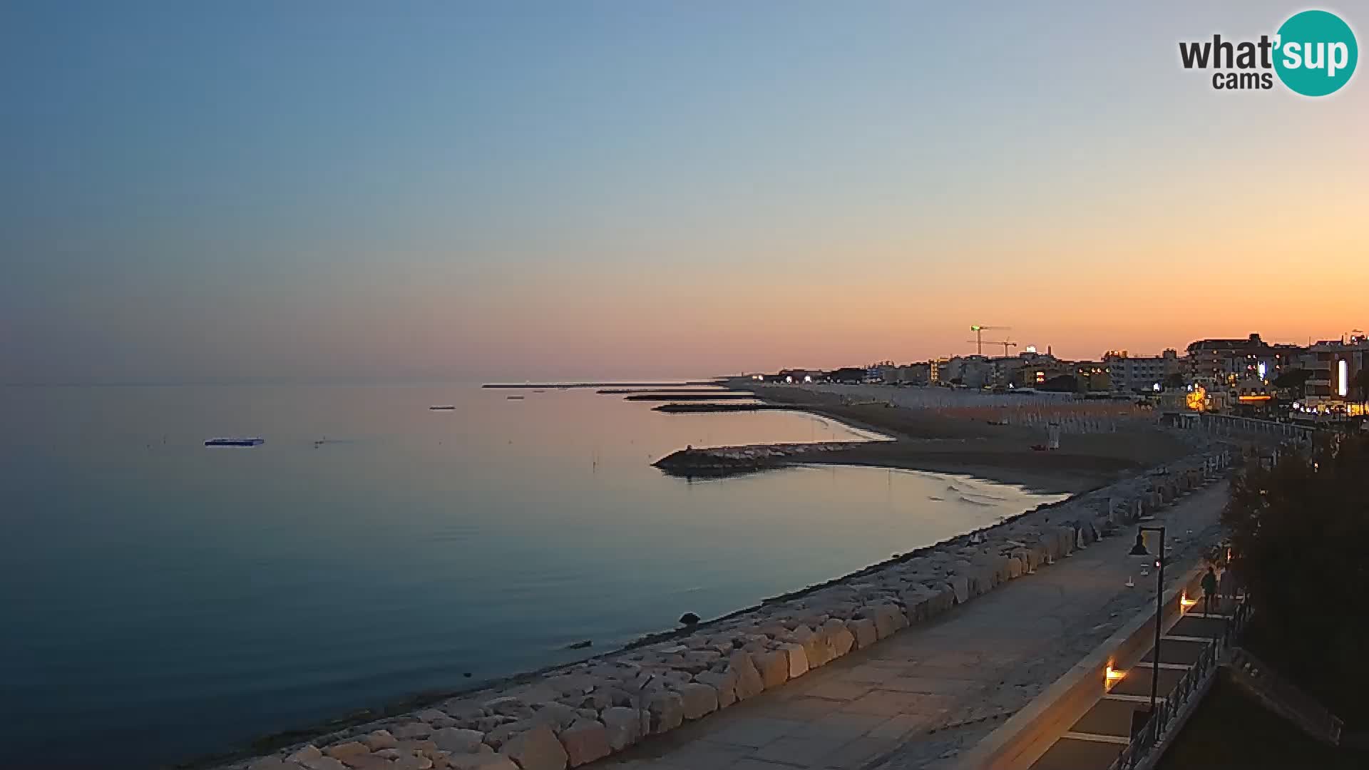 Webcam Caorle Ponente – panorama dall’ASS. Marinai di Caorle