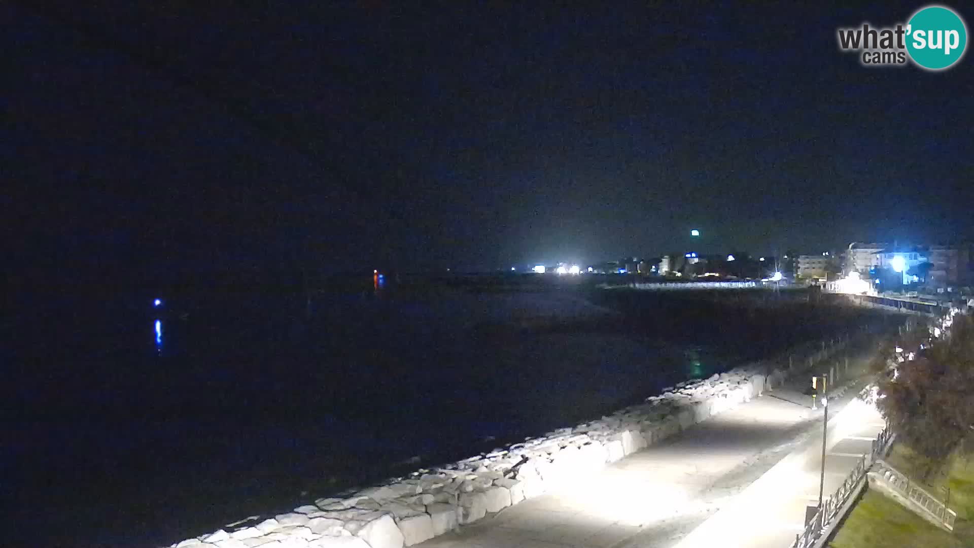 Webcam Caorle Ponente – View from Marinai di Caorle