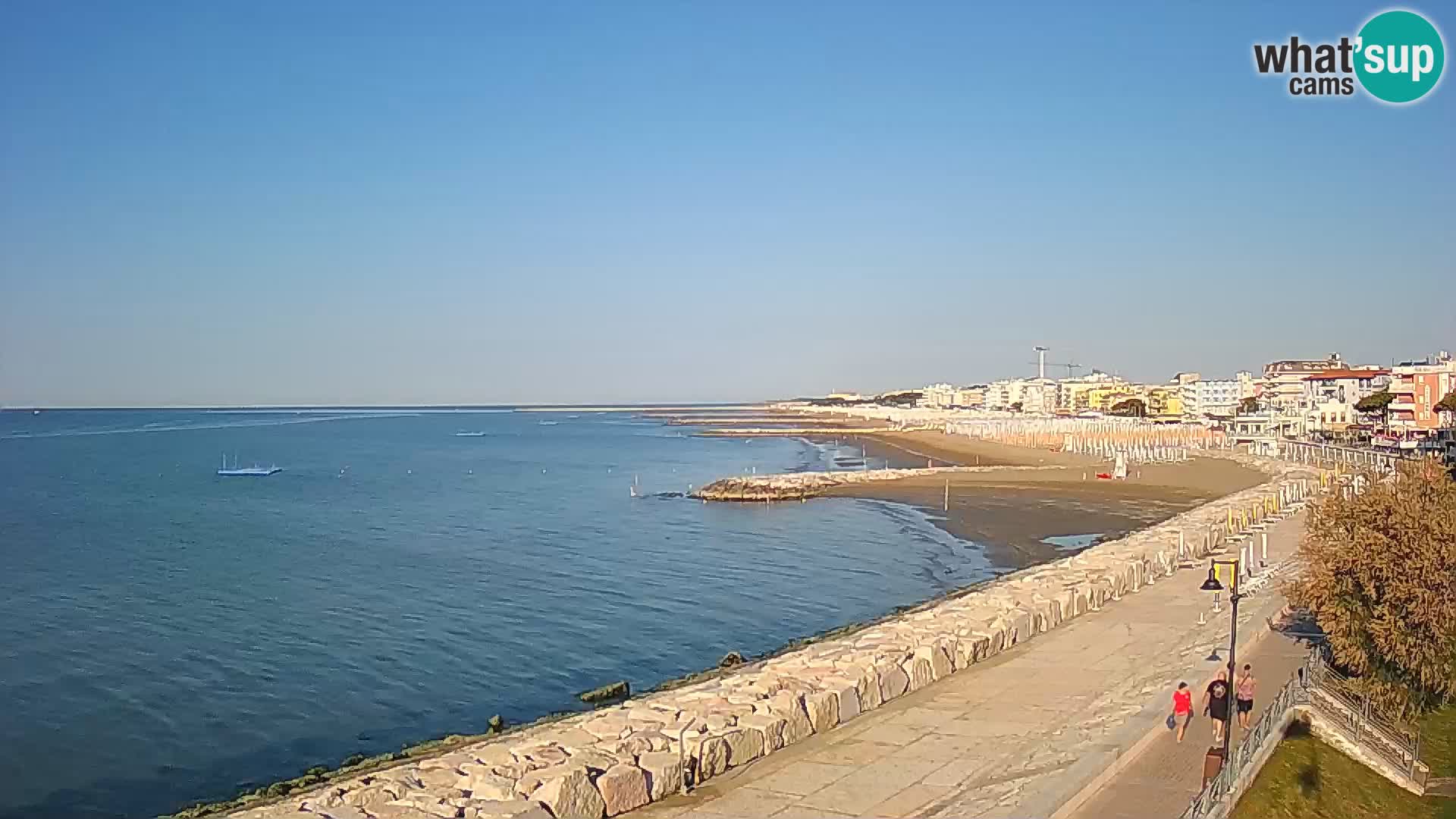 Web kamera Caorle Ponente – pogled sa “Marinai di Caorle”
