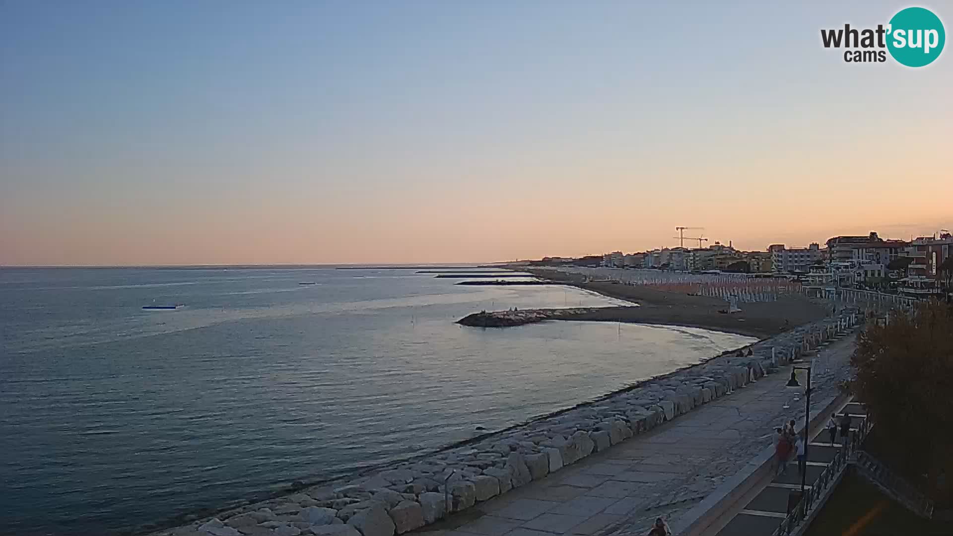 Webcam Caorle Ponente – View from Marinai di Caorle