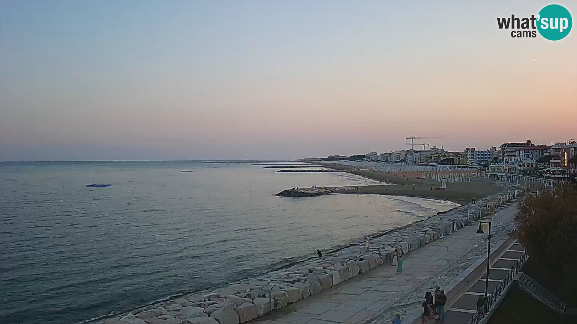 Kamera Caorle Ponente – Pogled iz “Marinai di Caorle”