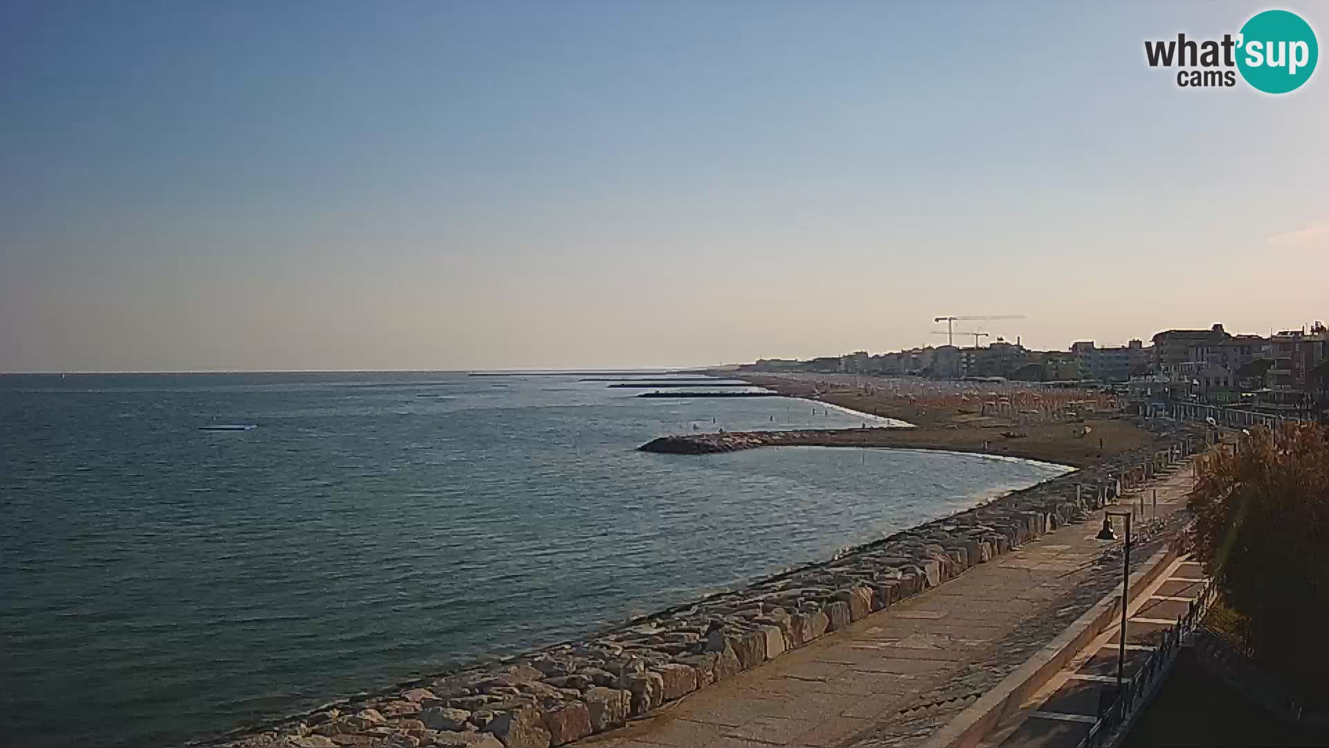 Kamera Caorle Ponente – Pogled iz “Marinai di Caorle”