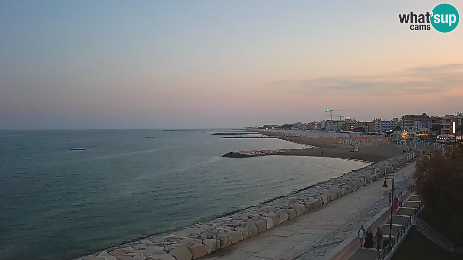 Webcam Caorle Ponente – View from Marinai di Caorle