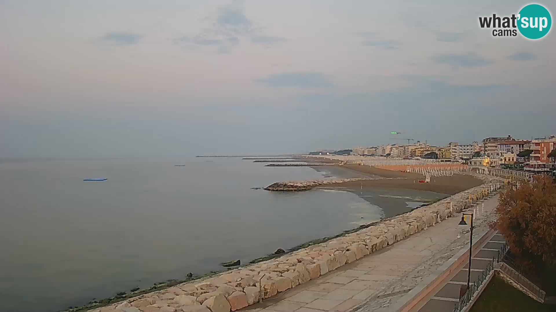 Webcam Caorle Ponente – View from Marinai di Caorle