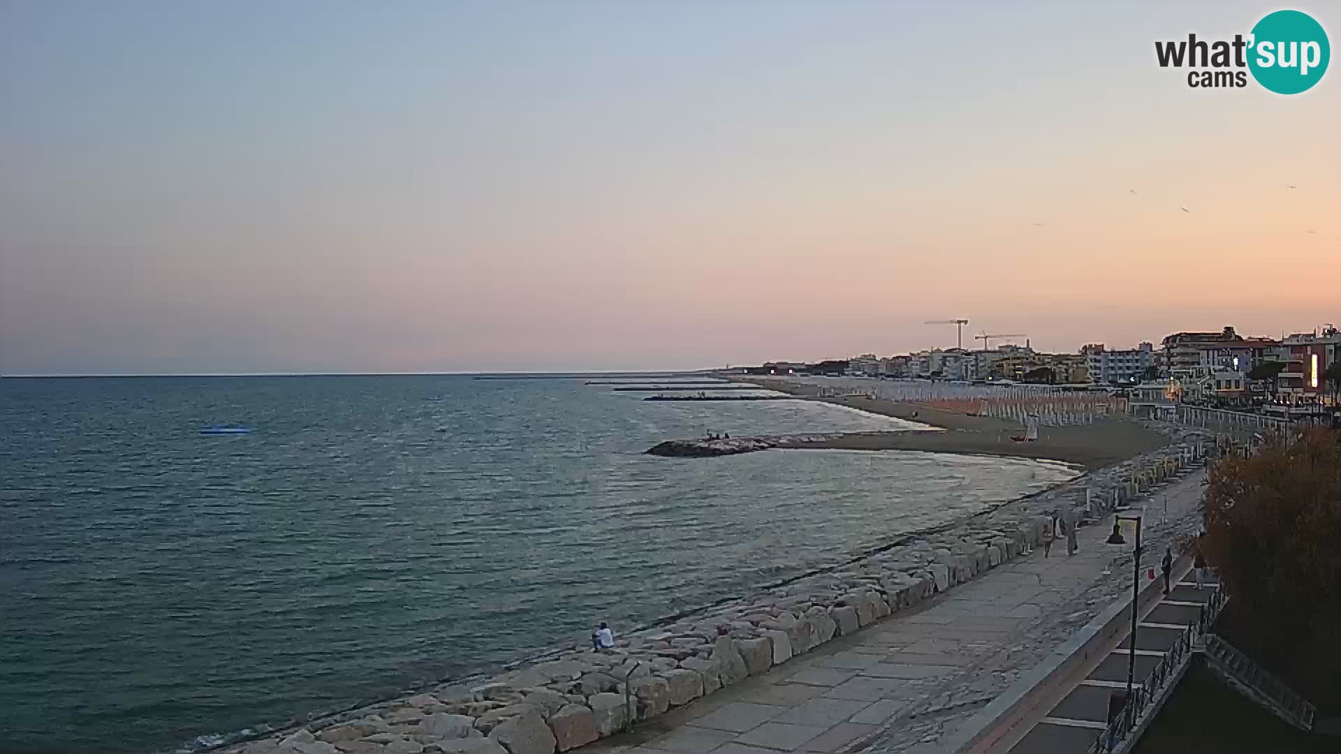 Webcam Caorle Ponente – View from Marinai di Caorle