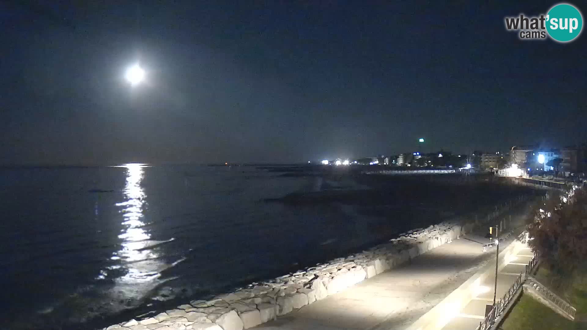 Webcam Caorle Ponente – View from Marinai di Caorle