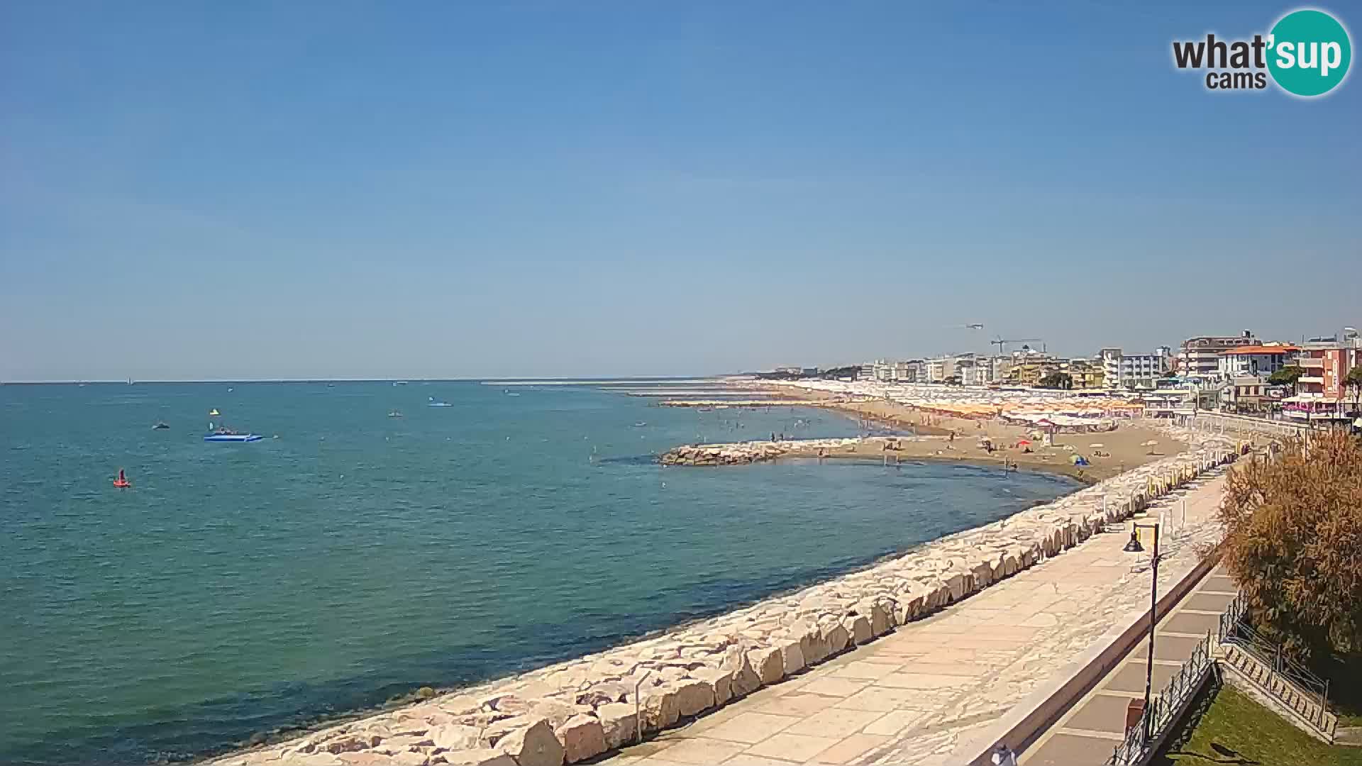 Web kamera Caorle Ponente – pogled sa “Marinai di Caorle”
