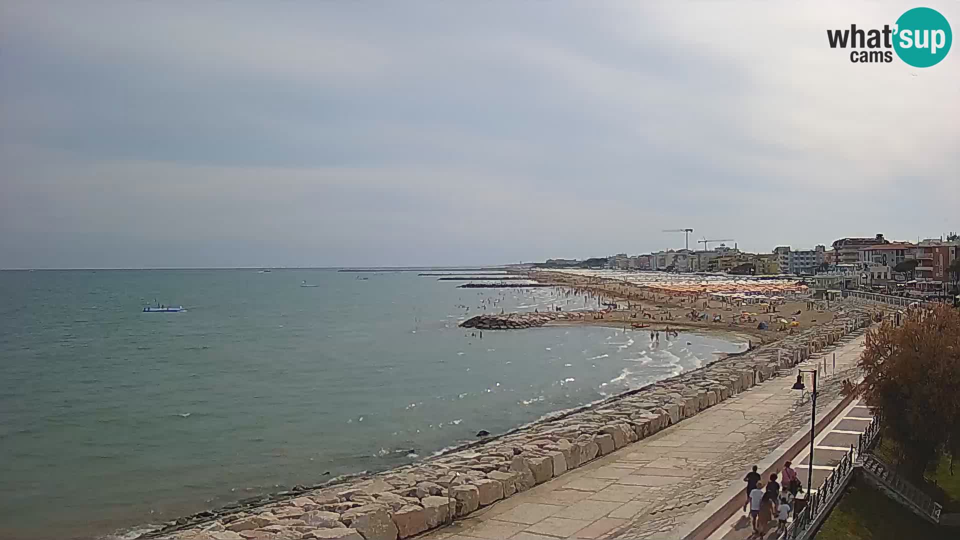 Web kamera Caorle Ponente – pogled sa “Marinai di Caorle”