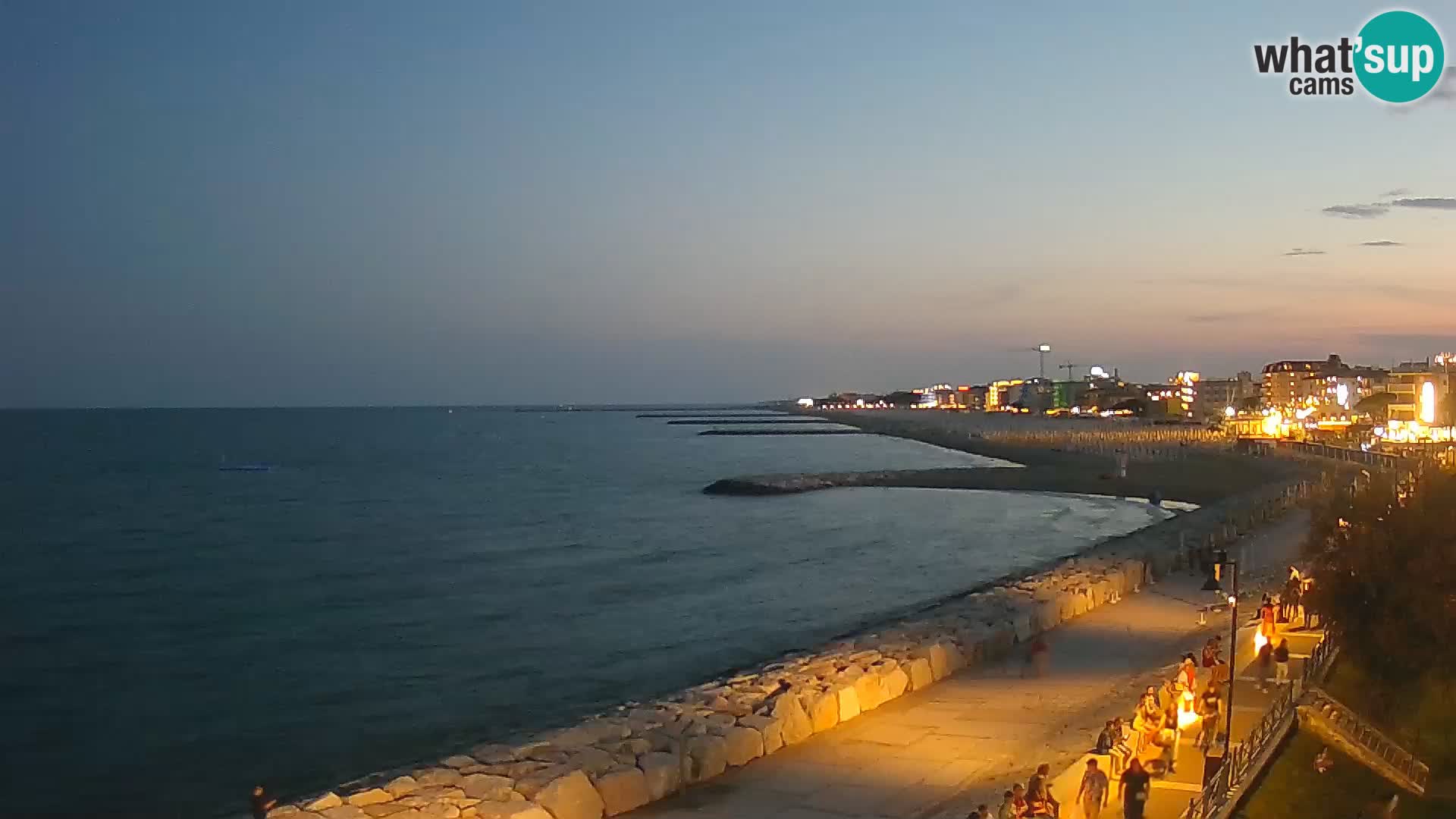 Webcam Caorle Ponente – View from Marinai di Caorle