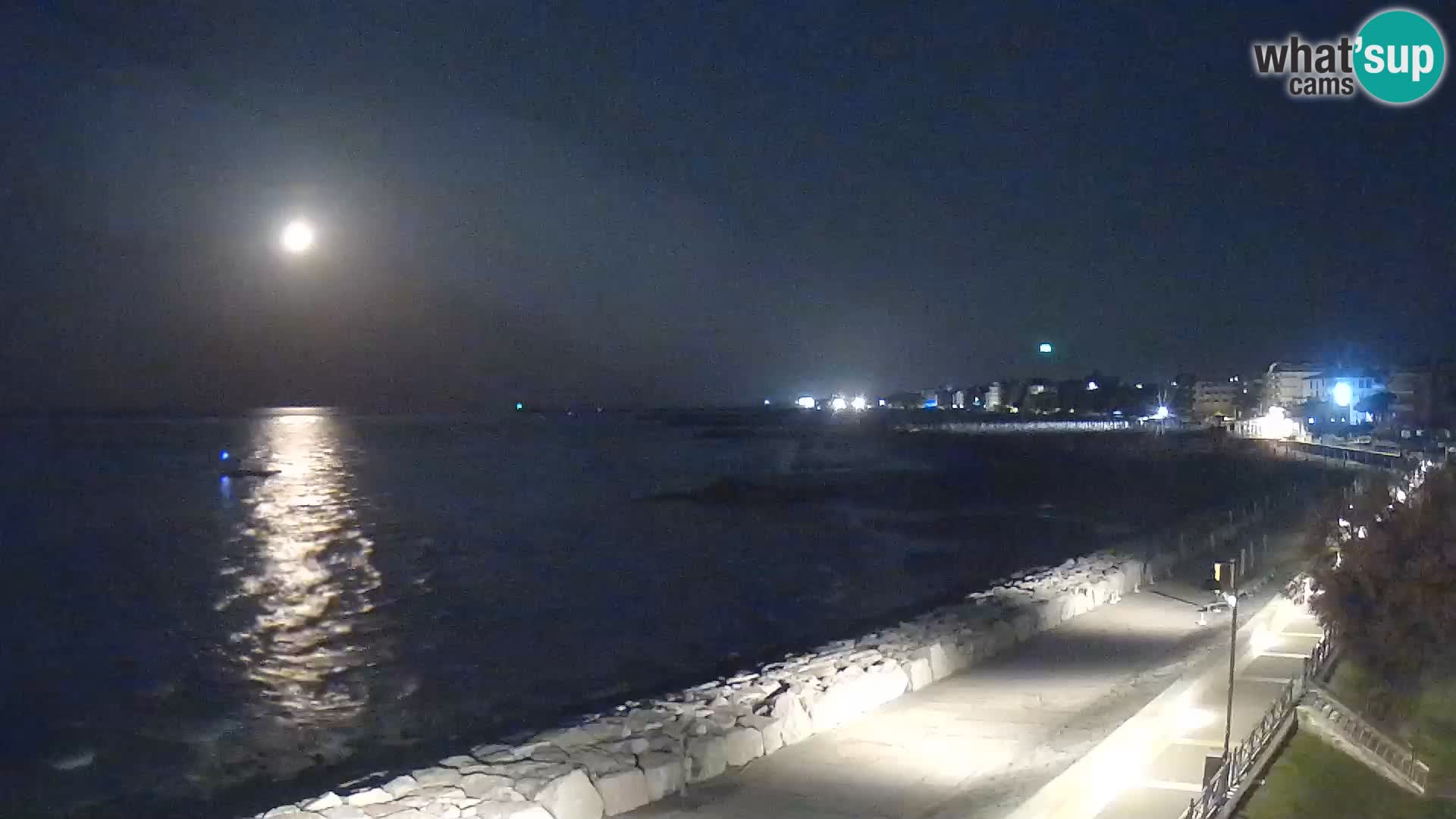 Webcam Caorle Ponente – View from Marinai di Caorle