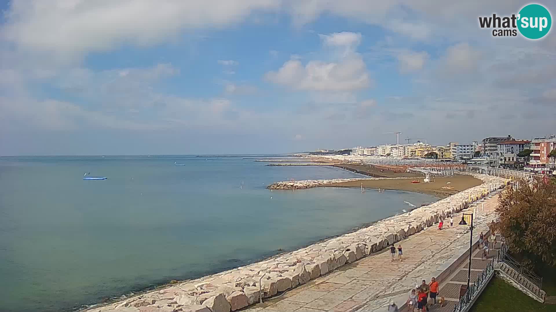 Webcam Caorle Ponente – Vista desde Marinai di Caorle