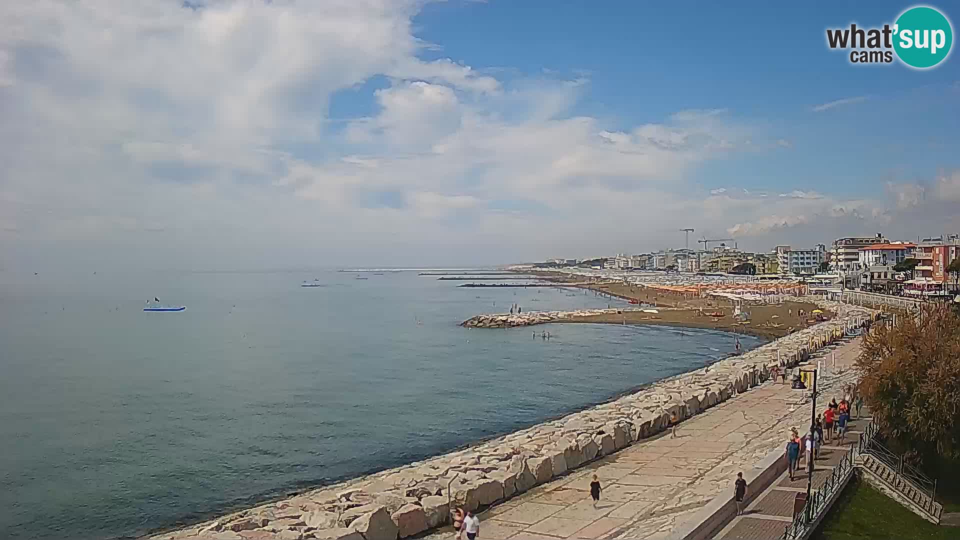 Webcam Caorle Ponente – Vista desde Marinai di Caorle