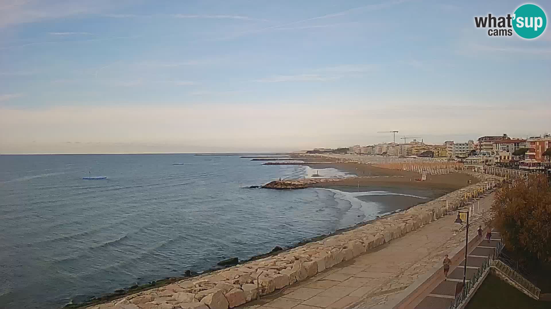 Kamera Caorle Ponente – Pogled iz “Marinai di Caorle”