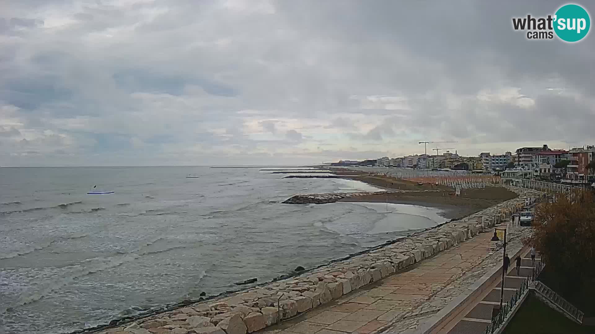 Webcam Caorle Ponente – View from Marinai di Caorle
