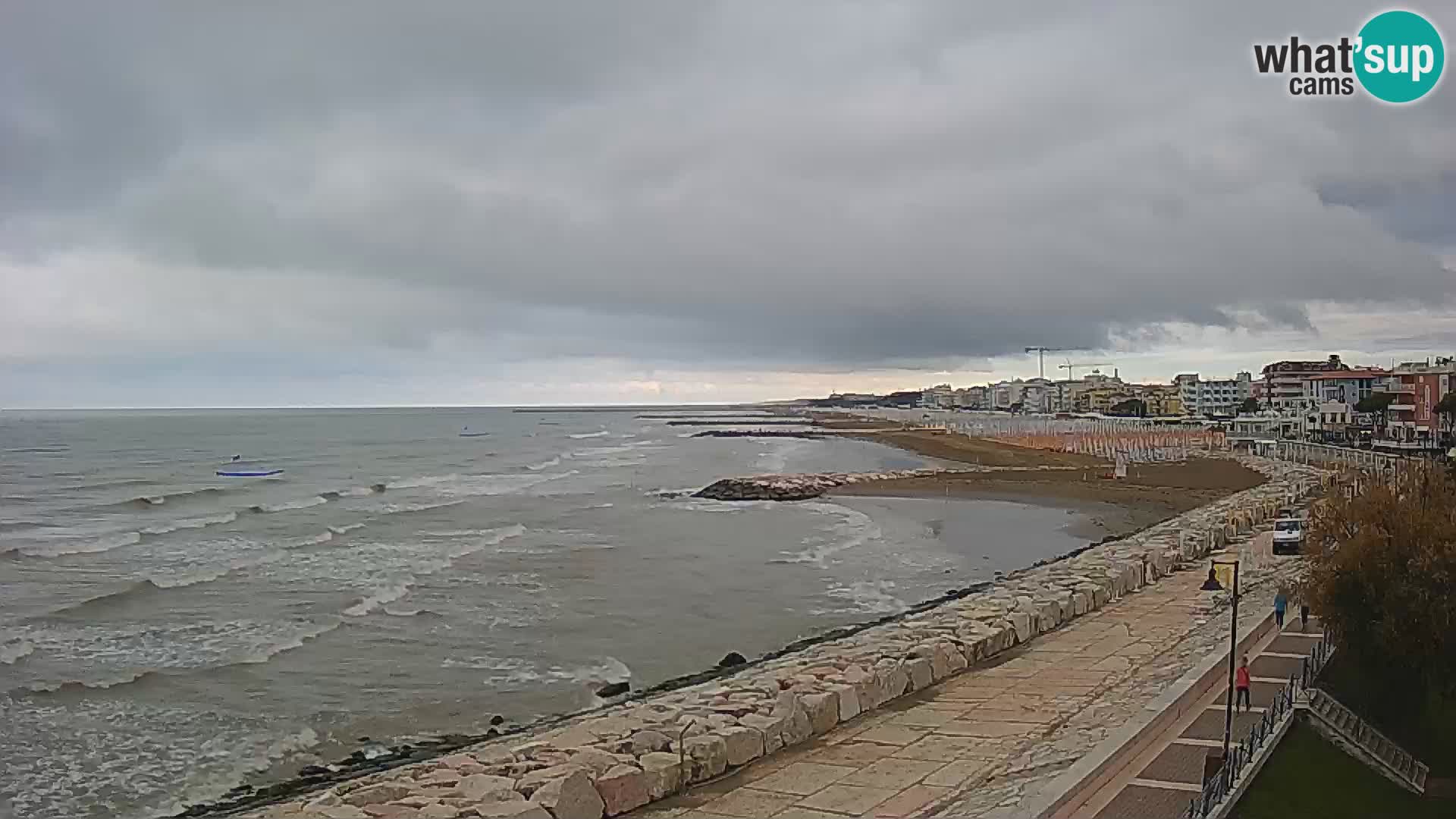 Webcam Caorle Ponente – View from Marinai di Caorle