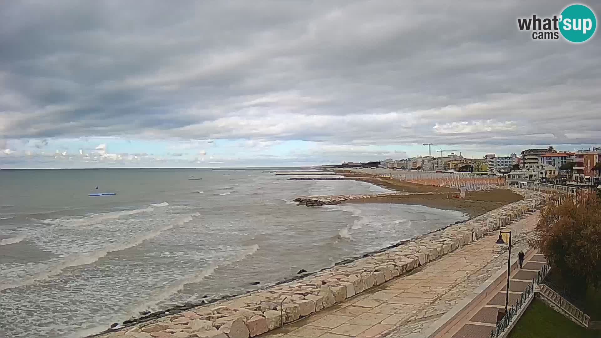 Webcam Caorle Ponente – panorama dall’ASS. Marinai di Caorle