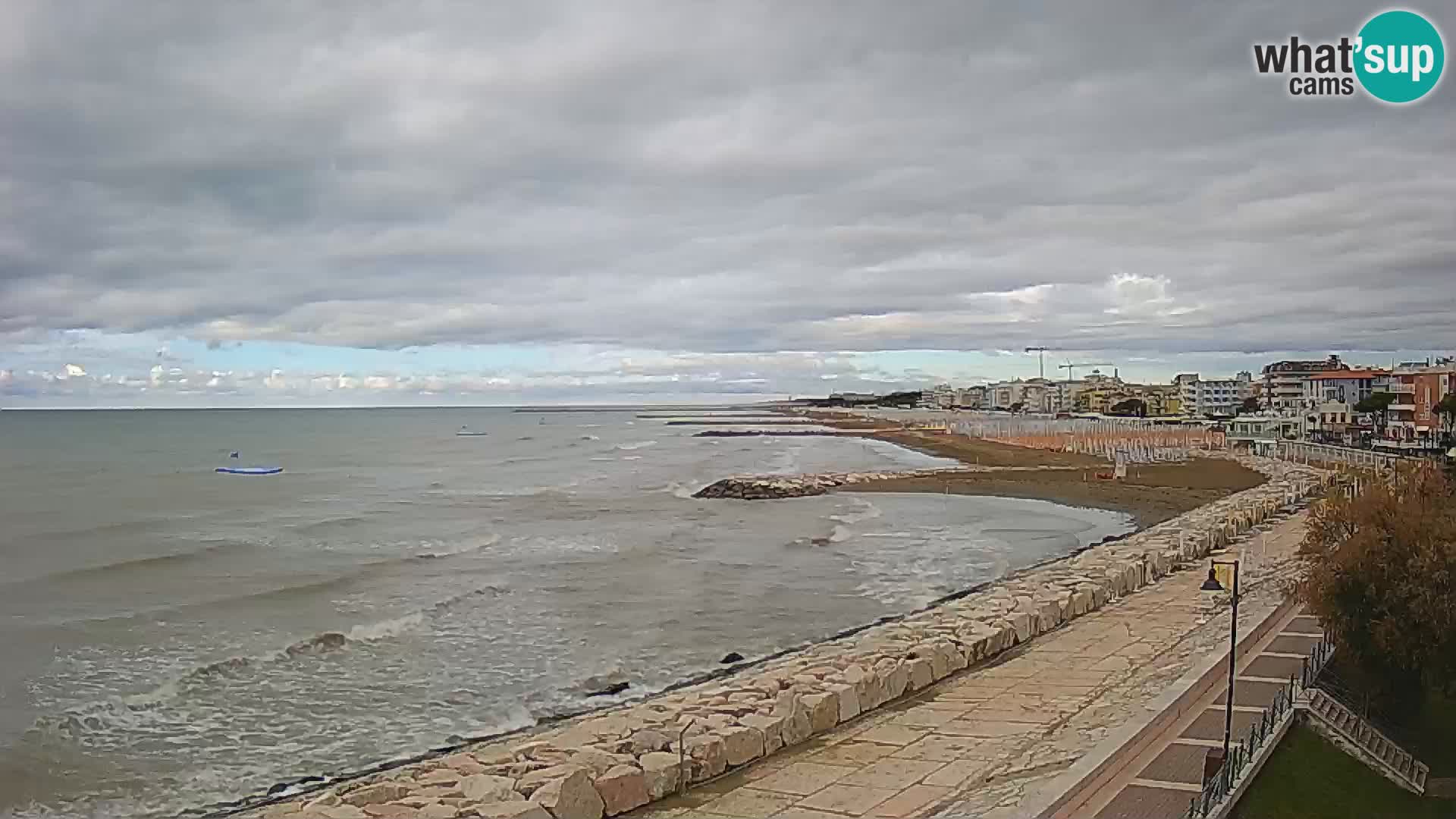 Webcam Caorle Ponente – View from Marinai di Caorle